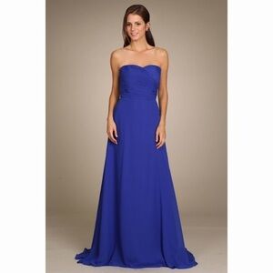 NY0252 royal blue dress